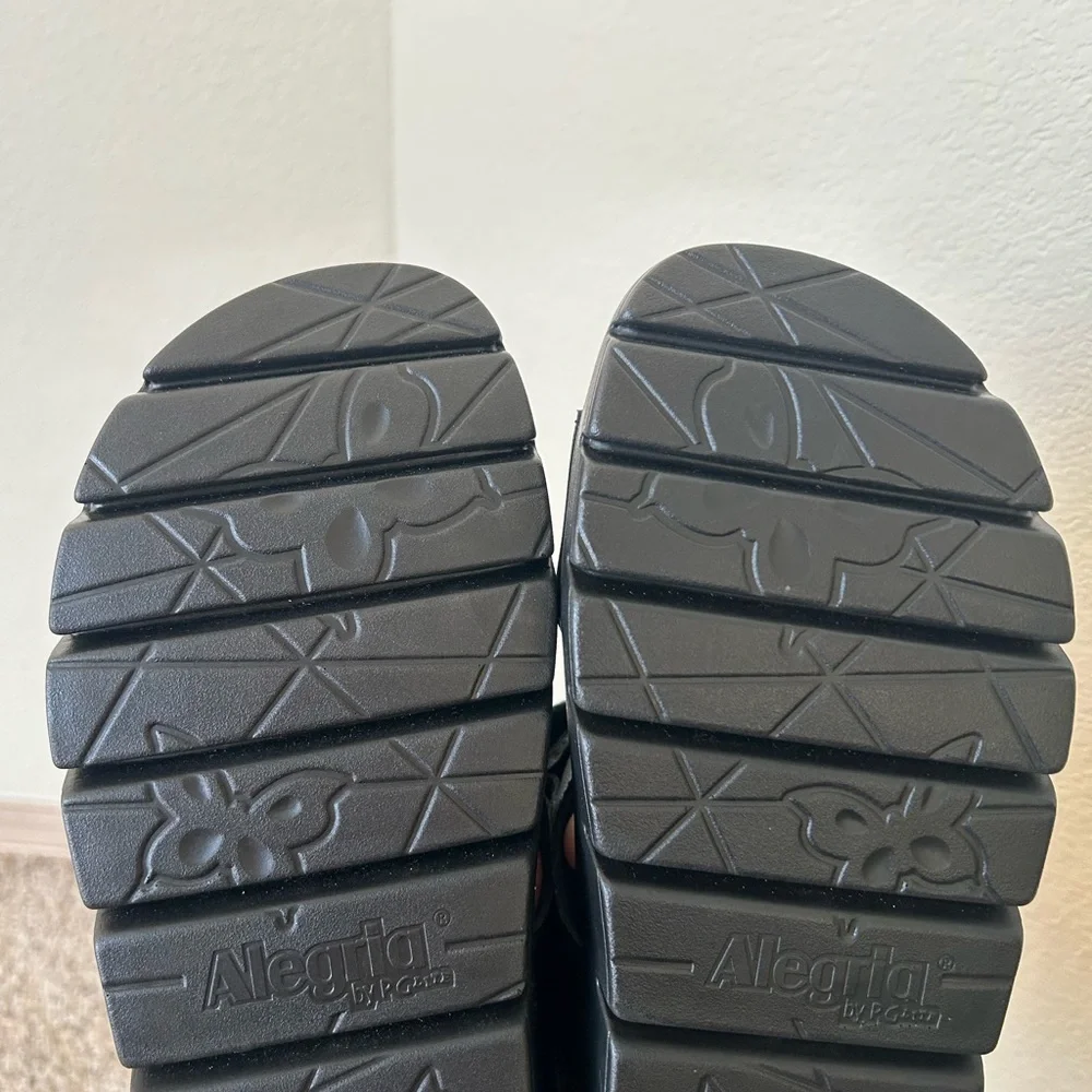 Alegria Henlee Black Sandal Sport Women's Size 40 Beach Outdoor 9.5-10 Straps